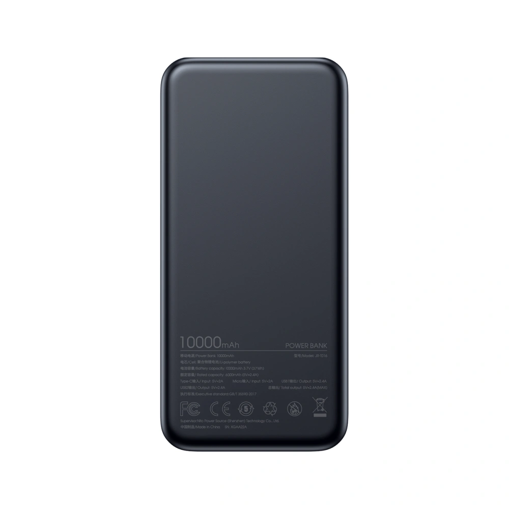 Hurtownia GSM - Powerbank Joyroom JR-T016 Dazzling Series 10000mAh 12W schwarz - JYR627 - {ean13} - Hurt
