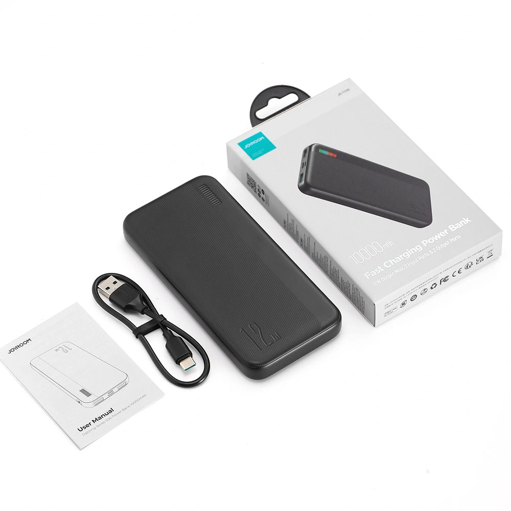Hurtownia GSM - Powerbank Joyroom JR-T016 Dazzling Series 10000mAh 12W fekete - JYR627 - {ean13} - Hurt