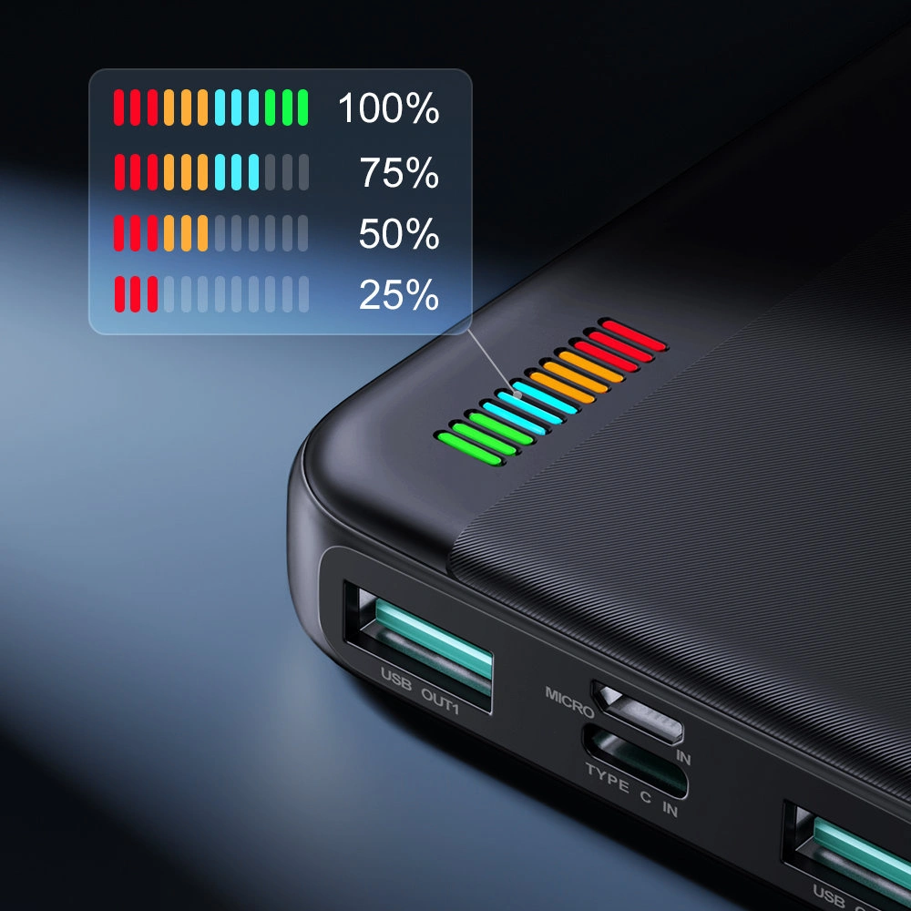 Hurtownia GSM - Powerbank Joyroom JR-T016 Dazzling Series 10000mAh 12W schwarz - JYR627 - {ean13} - Hurt