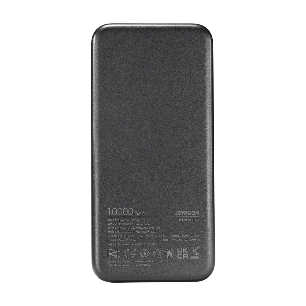 Hurtownia GSM - Powerbank Joyroom JR-T016 Dazzling Series 10000mAh 12W fekete - JYR627 - {ean13} - Hurt