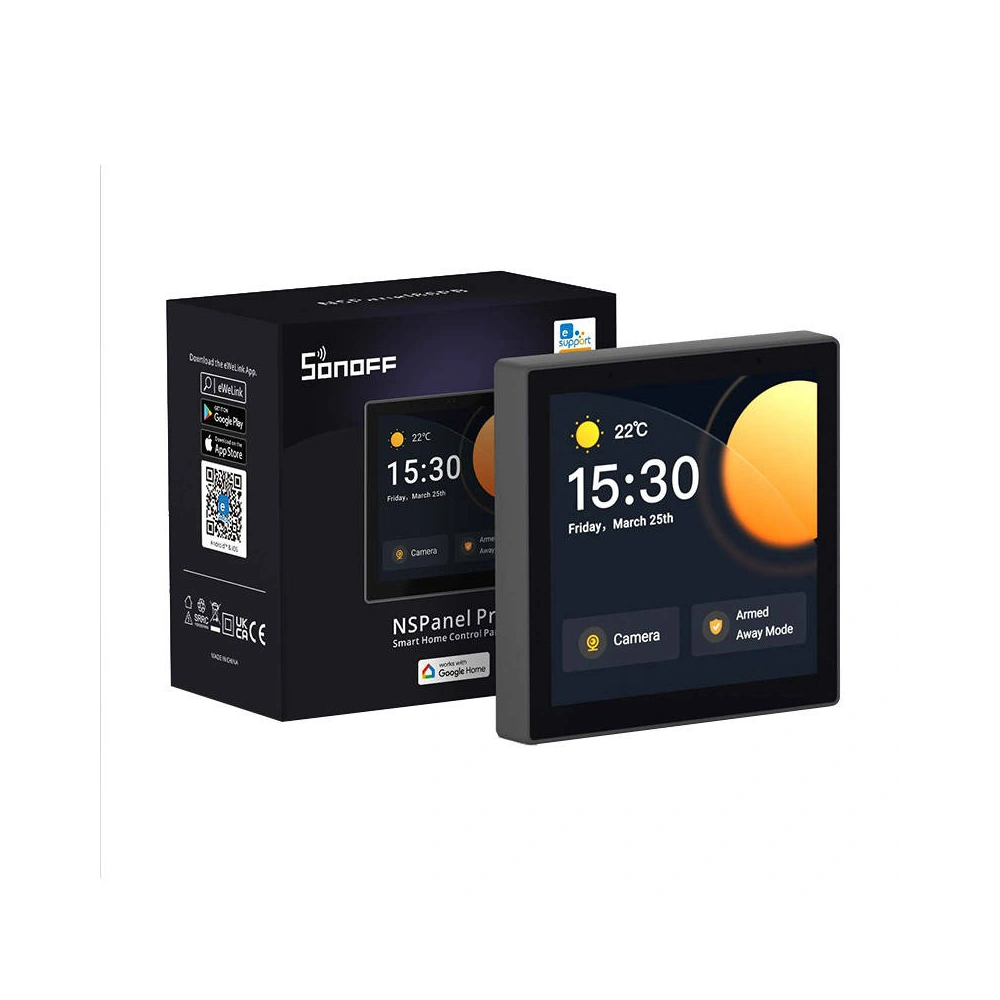Hurtownia GSM - Priza de perete Sonoff NSPanel Pro (negru) - SNF109 - {ean13} - Hurt