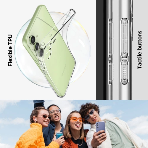 Etui Spigen Liquid Crystal Samsung Galaxy A54 5G Crystal Clear