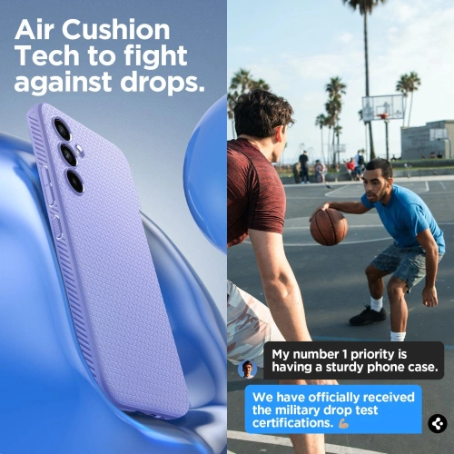 Etui Spigen Liquid Air Samsung Galaxy A54 5G Awesome Violet