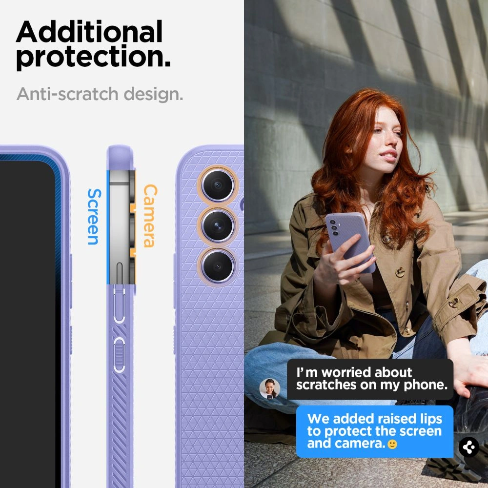 Hurtownia GSM - Etui Spigen Liquid Air Samsung Galaxy A54 5G Csodás Lila - SPN2818 - {ean13} - Hurt
