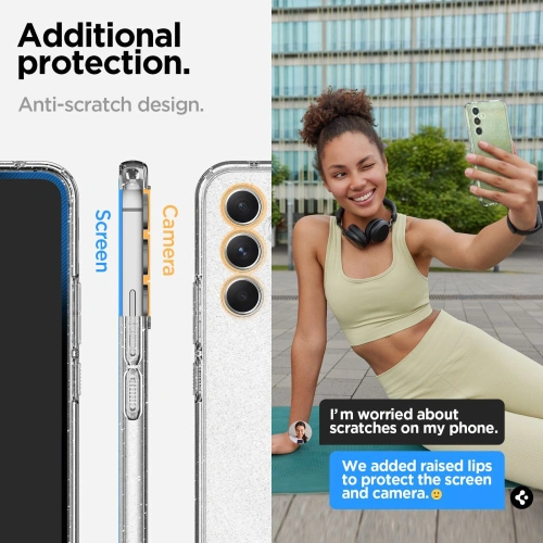 Etui Spigen Liquid Crystal Samsung Galaxy A54 5G Glitter Crystal