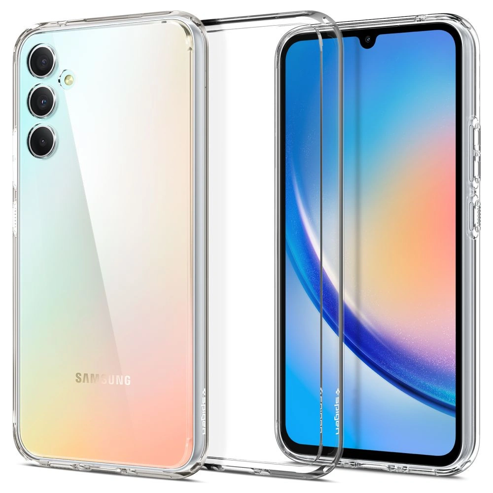 Hurtownia GSM - Etui Spigen Ultra Hybrid Samsung Galaxy A34 5G Crystal Clear - SPN2821 - {ean13} - Hurt