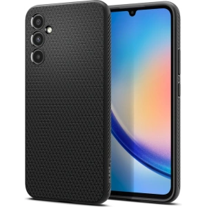 Hurtownia GSM - Etui Spigen Liquid Air Samsung Galaxy A34 5G Matt Fekete - SPN2823 - {ean13} - Hurt