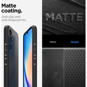 Hurtownia GSM - Etui Spigen Liquid Air Samsung Galaxy A34 5G Matt Fekete - SPN2823 - {ean13} - Hurt