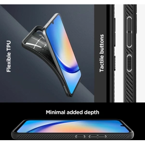 Hurtownia GSM - Etui Spigen Liquid Air Samsung Galaxy A34 5G Matt Fekete - SPN2823 - {ean13} - Hurt