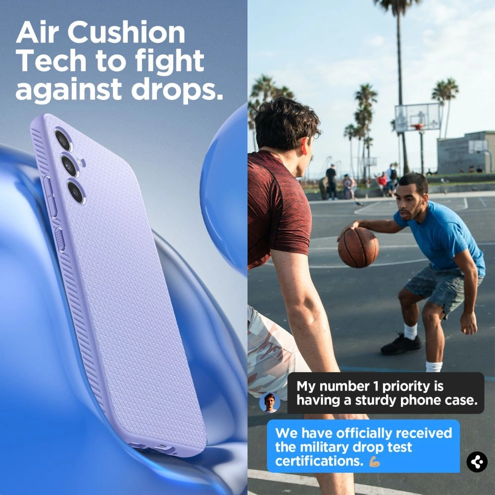 Hurtownia GSM - Etui Spigen Liquid Air Samsung Galaxy A34 5G Úžasná fialová - SPN2824 - {ean13} - Hurt