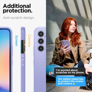 Hurtownia GSM - Etui Spigen Liquid Air Samsung Galaxy A34 5G Csodás Lila - SPN2824 - {ean13} - Hurt