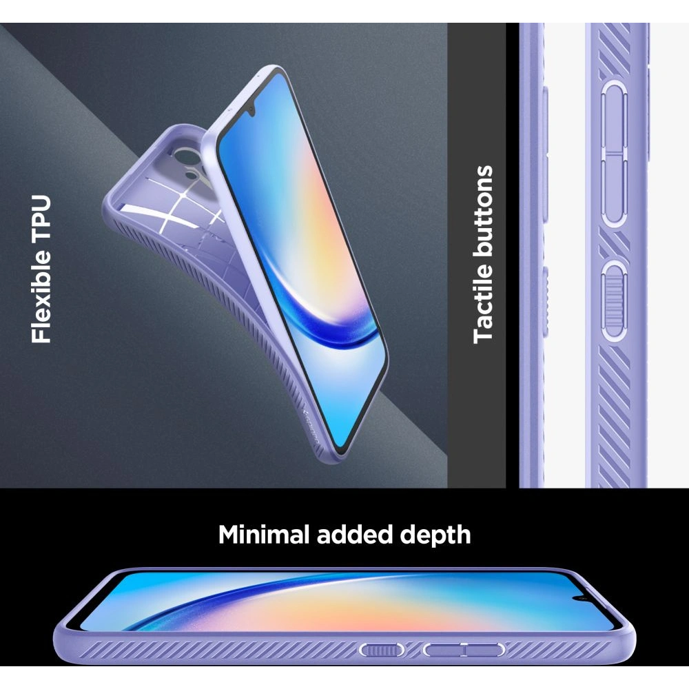 Hurtownia GSM - Etui Spigen Liquid Air Samsung Galaxy A34 5G Csodás Lila - SPN2824 - {ean13} - Hurt