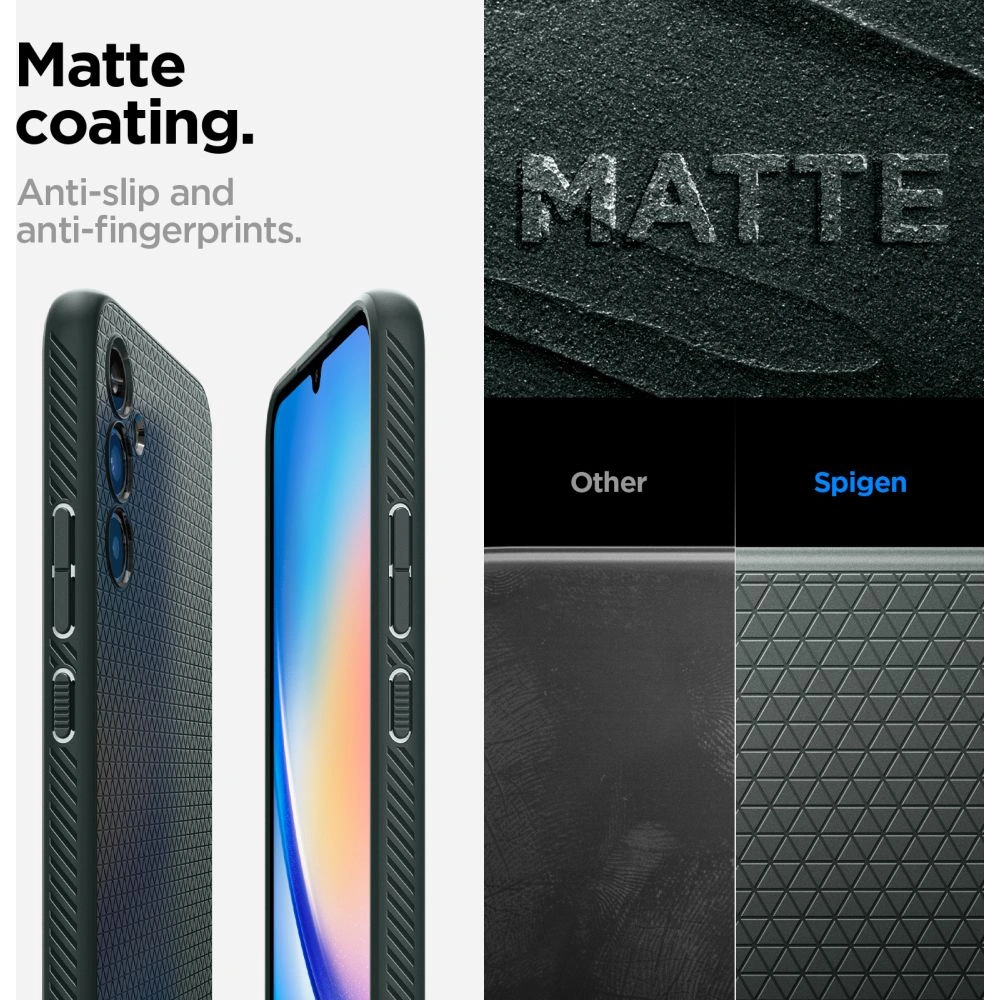 Hurtownia GSM - Etui Spigen Liquid Air Samsung Galaxy A34 5G Abyss Green - SPN2825 - {ean13} - Hurt