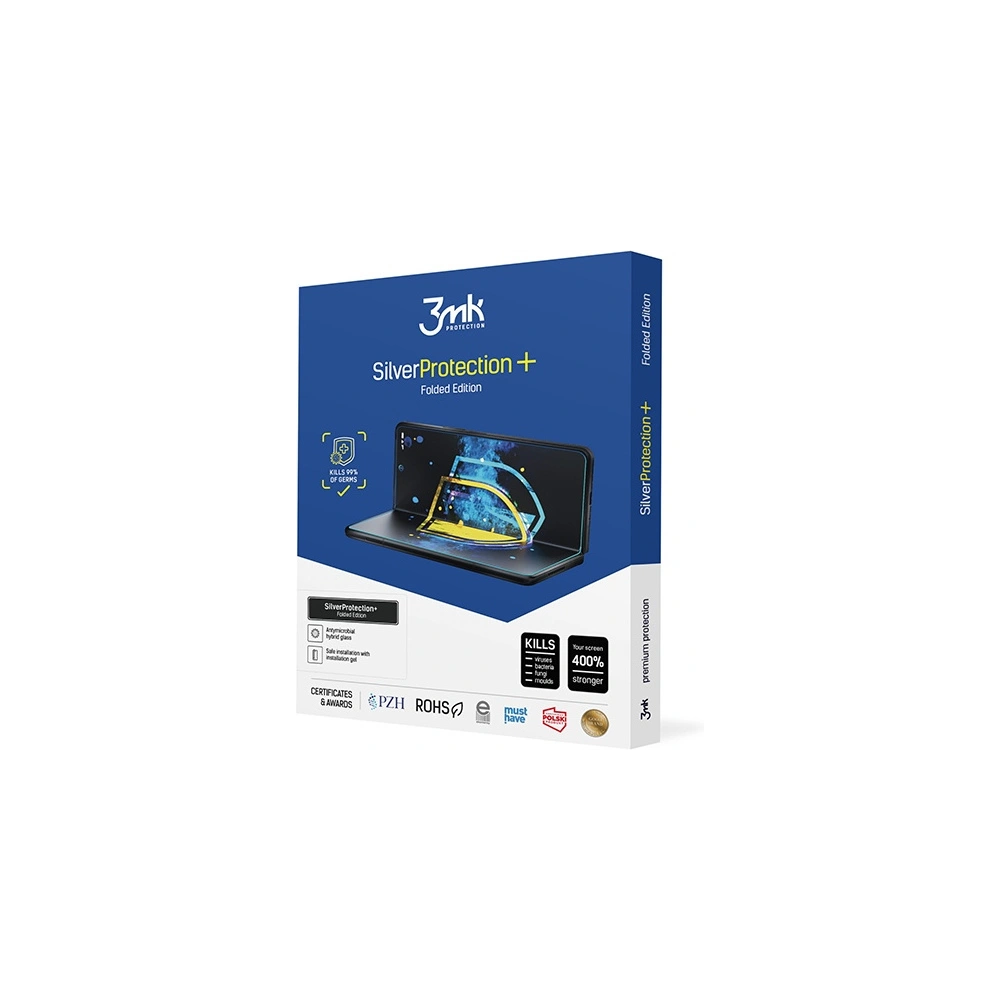 Hurtownia GSM - Antimikrobní ochranná fólie 3MK Silver Protect+ Folded Edition Oppo Find N2 Flip - 3MK4660 - {ean13} - Hurt