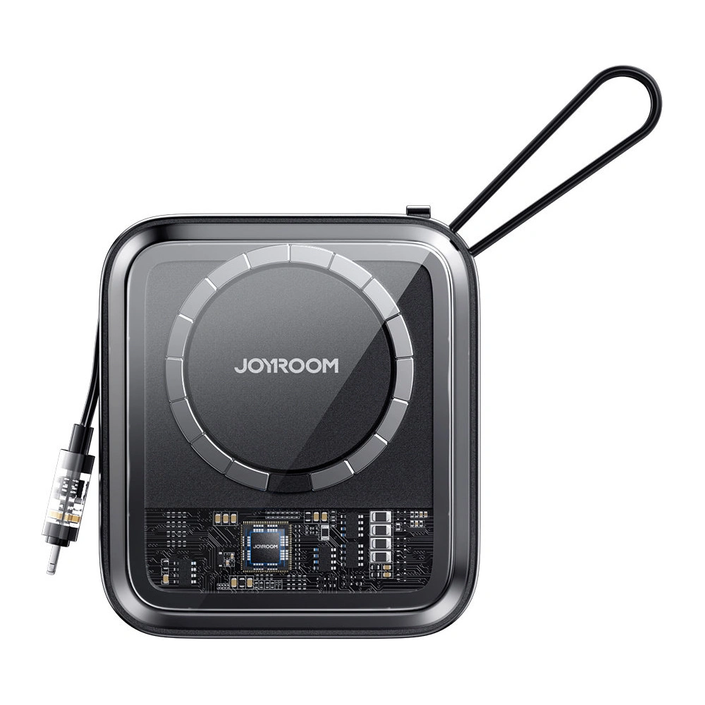 Hurtownia GSM - Vezeték nélküli töltésű Powerbank Joyroom JR-L007 Icy Series 10000mAh 22.5W + fekete Lightning kábel - JYR630 - {ean13} - Hurt