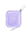 Powerbank Joyroom JR-L003 Jelly Series 10000mAh 22.5W + lila Lightning kábel