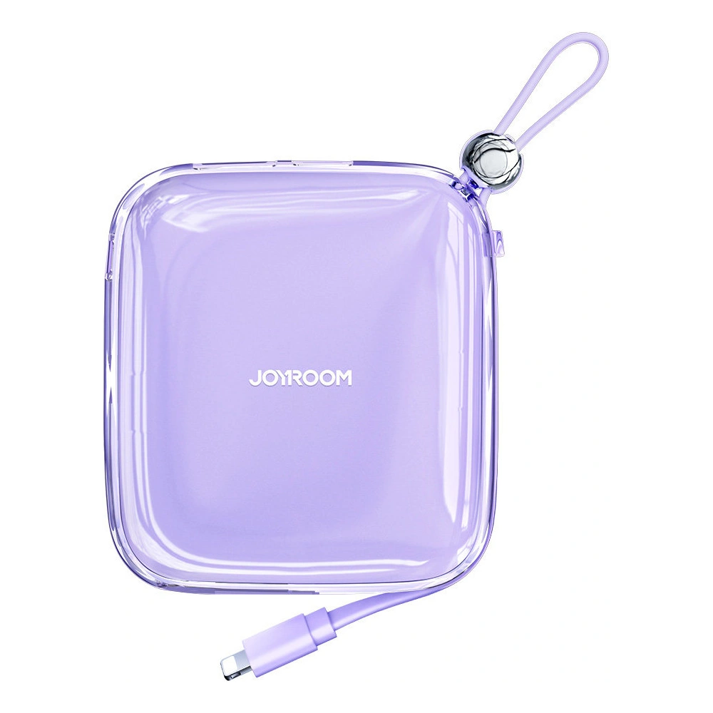 Hurtownia GSM - Powerbank Joyroom JR-L003 Jelly Series 10000mAh 22.5W + lila Lightning-Kabel - JYR632 - {ean13} - Hurt