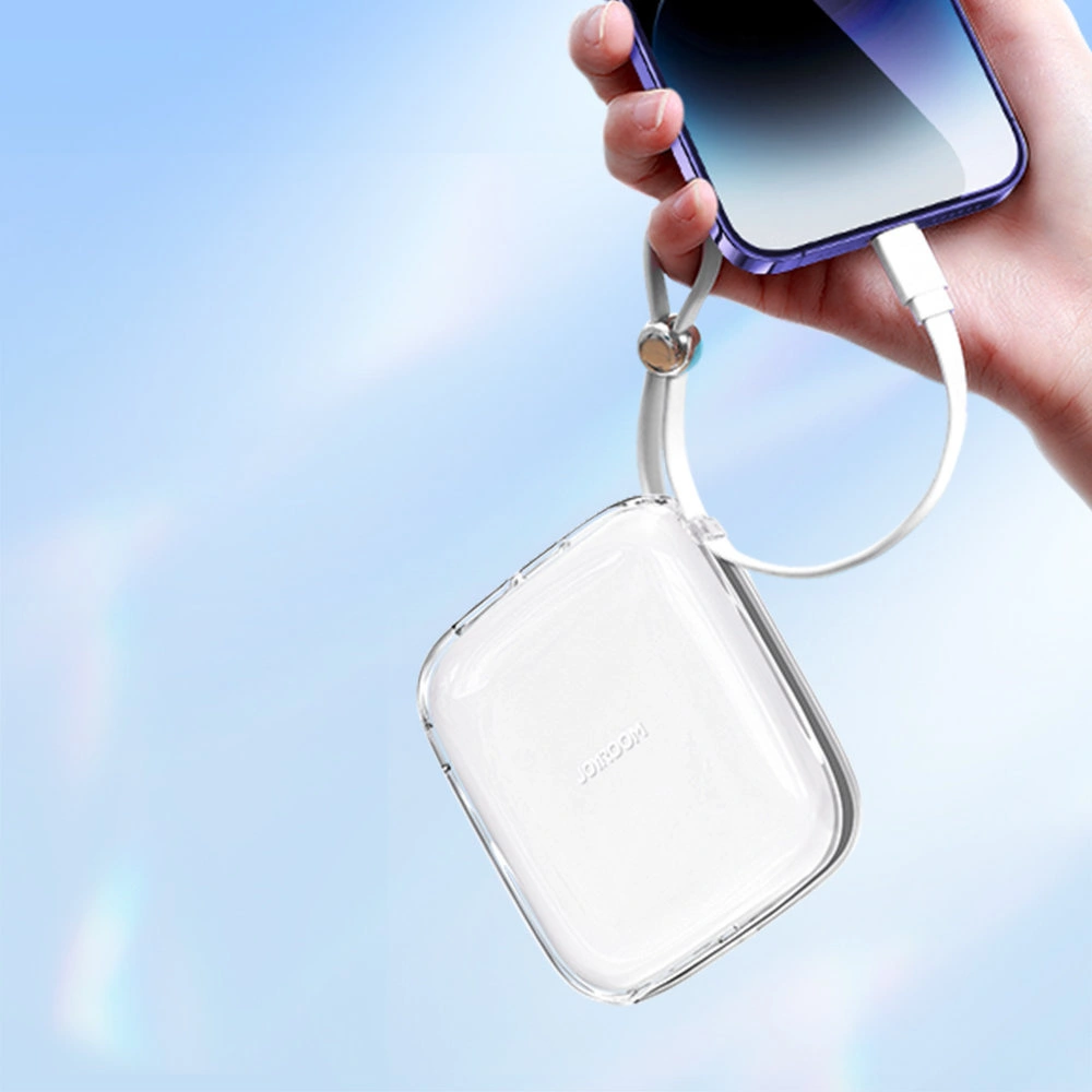 Hurtownia GSM - Powerbank Joyroom JR-L003 Jelly Series 10000mAh 22.5W + weißes Lightning-Kabel - JYR633 - {ean13} - Hurt