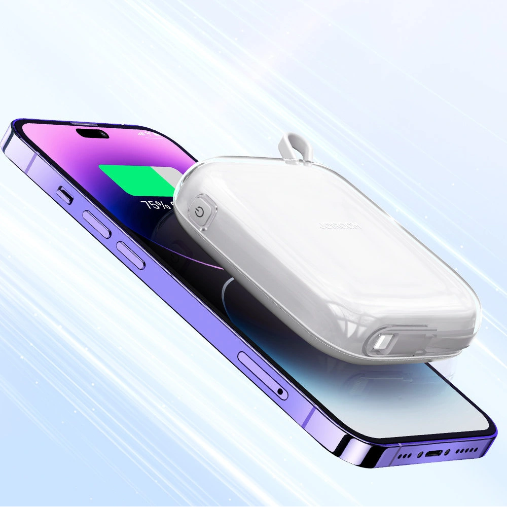 Hurtownia GSM - Powerbank Joyroom JR-L003 Jelly Series 10000mAh 22.5W + kabel Lightning bílý - JYR633 - {ean13} - Hurt