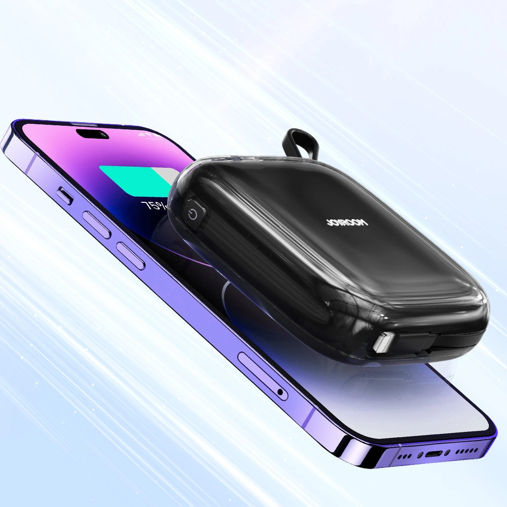 Hurtownia GSM - Powerbank Joyroom JR-L003 Jelly Sorozat 10000mAh 22.5W + fekete Lightning kábel - JYR634 - {ean13} - Hurt