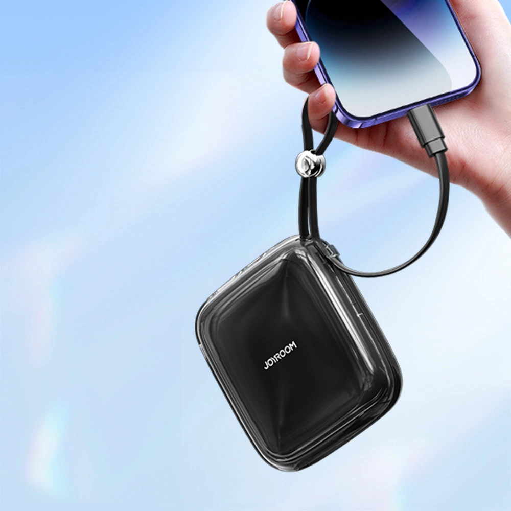 Hurtownia GSM - Powerbank Joyroom JR-L003 Jelly Sorozat 10000mAh 22.5W + fekete Lightning kábel - JYR634 - {ean13} - Hurt