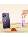 Hurtownia GSM - Powerbank Joyroom JR-L012 Színes Sorozat 10000mAh 22.5W+ USB-C és Lightning kábel lila - JYR635 - {ean13} - Hurt