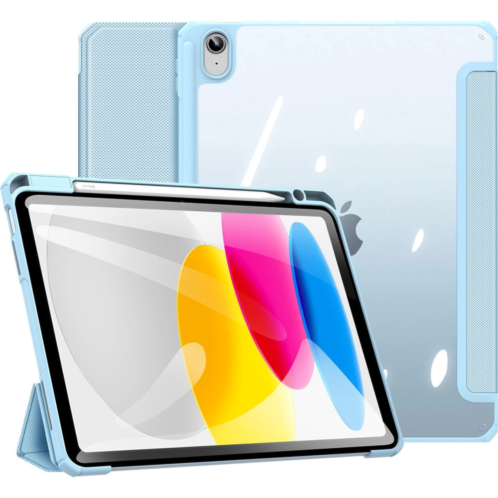 Hurtownia GSM - Etui Dux Ducis Toby Apple iPad 10.9 2022 (10. generációs) + Ceruza tartó kék - DDS1628 - {ean13} - Hurt