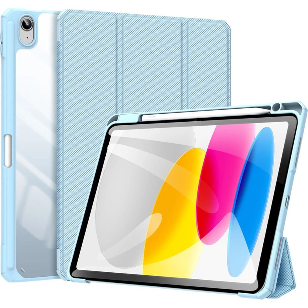 Hurtownia GSM - Etui Dux Ducis Toby Apple iPad 10.9 2022 (10. generációs) + Ceruza tartó kék - DDS1628 - {ean13} - Hurt