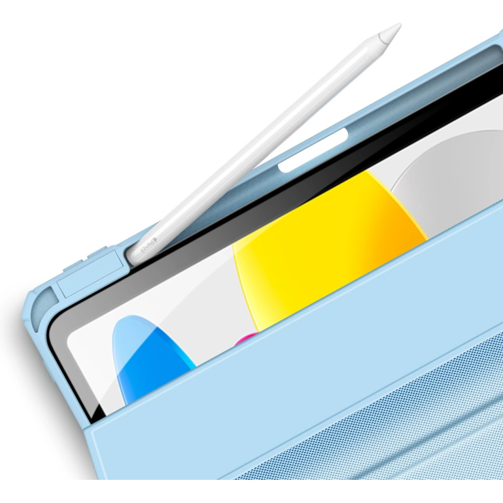 Hurtownia GSM - Etui Dux Ducis Toby Apple iPad 10.9 2022 (10. generációs) + Ceruza tartó kék - DDS1628 - {ean13} - Hurt