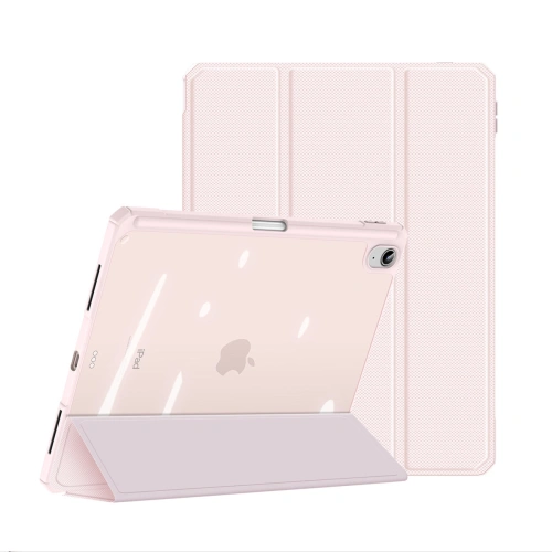 Etui Dux Ducis Toby Apple iPad 10.9" 2022 / 11" 2025 + Pencil holder różowe
