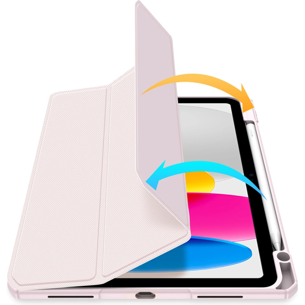 Hurtownia GSM - Apple Dux Ducis Toby Case iPad 10.9 2022 (10. Generation) + Pencil Halter rosa - DDS1630 - {ean13} - Hurt