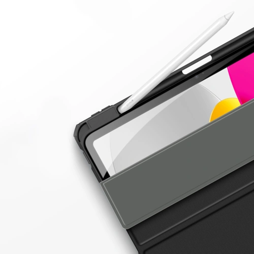 Etui Dux Ducis Toby Apple iPad 10.9" 2022 / 11" 2025 + Pencil holder różowe