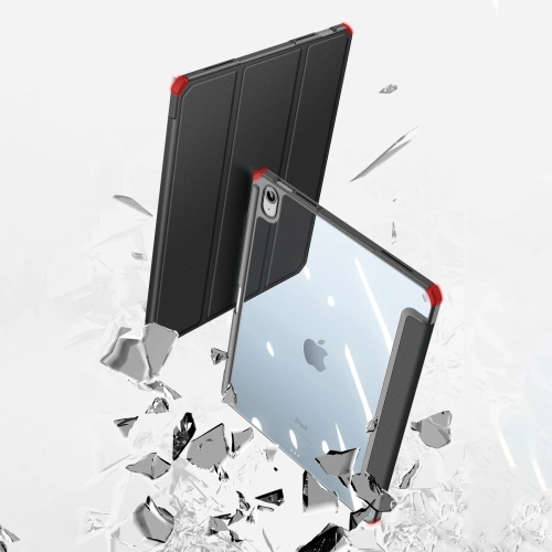 Etui Dux Ducis Toby Apple iPad 10.9" 2022 / 11" 2025 + Pencil holder różowe