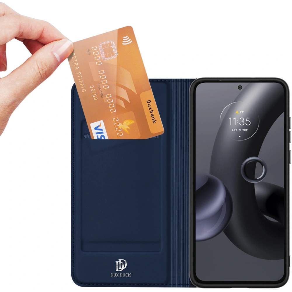 Hurtownia GSM - Pouzdro Dux Ducis Skin Pro Motorola Edge 30 Neo modré - DDS1631 - {ean13} - Hurt