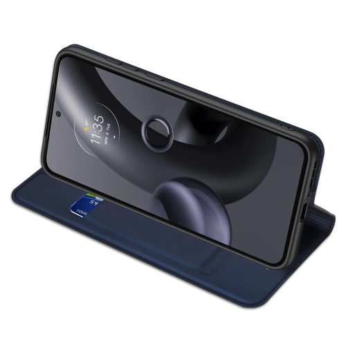 Etui Dux Ducis Skin Pro Motorola Edge 30 Neo niebieskie