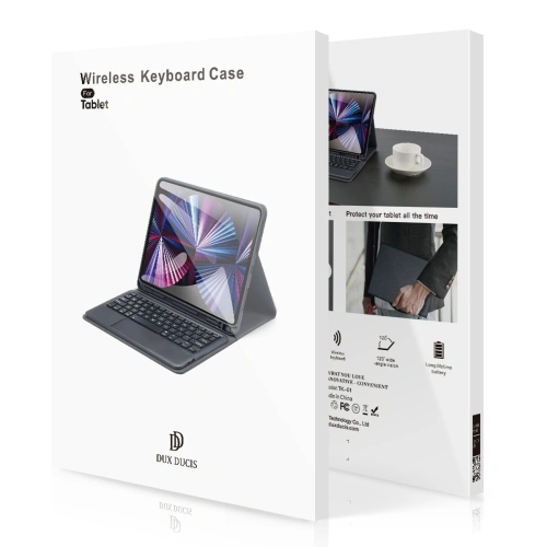 Etui Dux Ducis Touchpad Keyboard Apple iPad 10.9" 2022 / 11" 2025 czarna