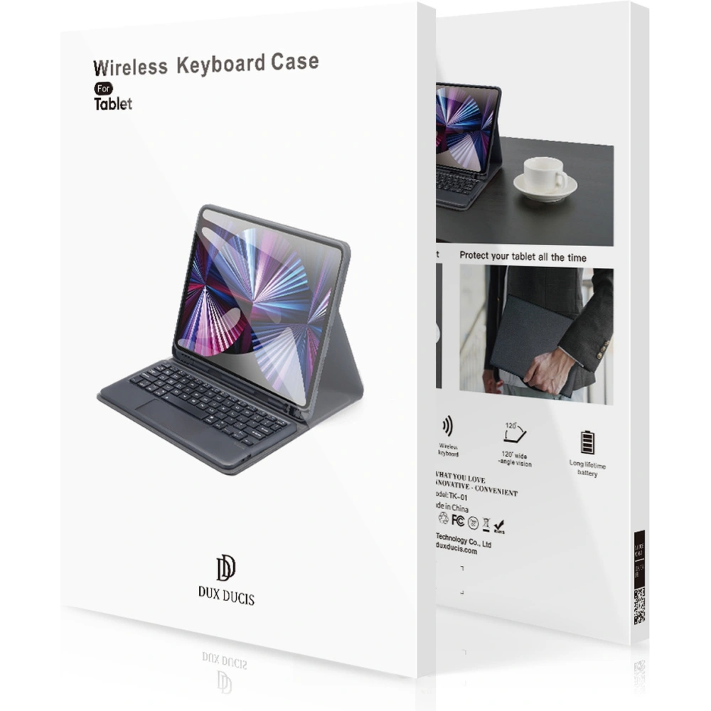 Hurtownia GSM - Etui Dux Ducis Touchpad Keyboard Apple iPad 10.9 2022 (10. generace) černá - DDS1634 - {ean13} - Hurt