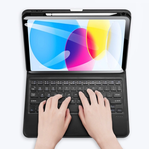 Etui Dux Ducis Touchpad Keyboard Apple iPad 10.9" 2022 / 11" 2025 czarna