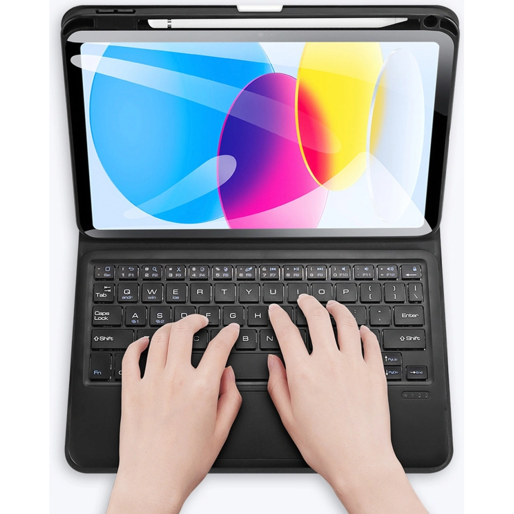 Hurtownia GSM - Etui Dux Ducis Touchpad Keyboard Apple iPad 10.9 2022 (10. generace) černá - DDS1634 - {ean13} - Hurt