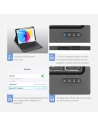 Hurtownia GSM - Dux Ducis Touchpad Billentyűzet Apple iPad 10.9 2022 (10. generációs) fekete - DDS1634 - {ean13} - Hurt
