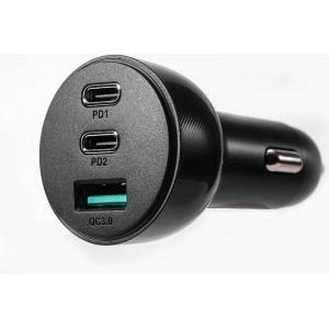Hurtownia GSM - Autós töltő Joyroom JR-CL26 70W 2x USB-C, 1x USB-A fekete - JYR636 - {ean13} - Hurt