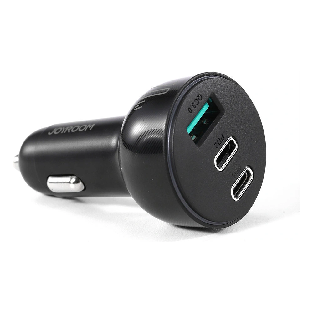Hurtownia GSM - Autós töltő Joyroom JR-CL26 70W 2x USB-C, 1x USB-A fekete - JYR636 - {ean13} - Hurt
