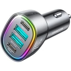 Hurtownia GSM - Autós töltő Joyroom JR-CL29 70W 2x USB-C, 2x USB-A fekete - JYR637 - {ean13} - Hurt