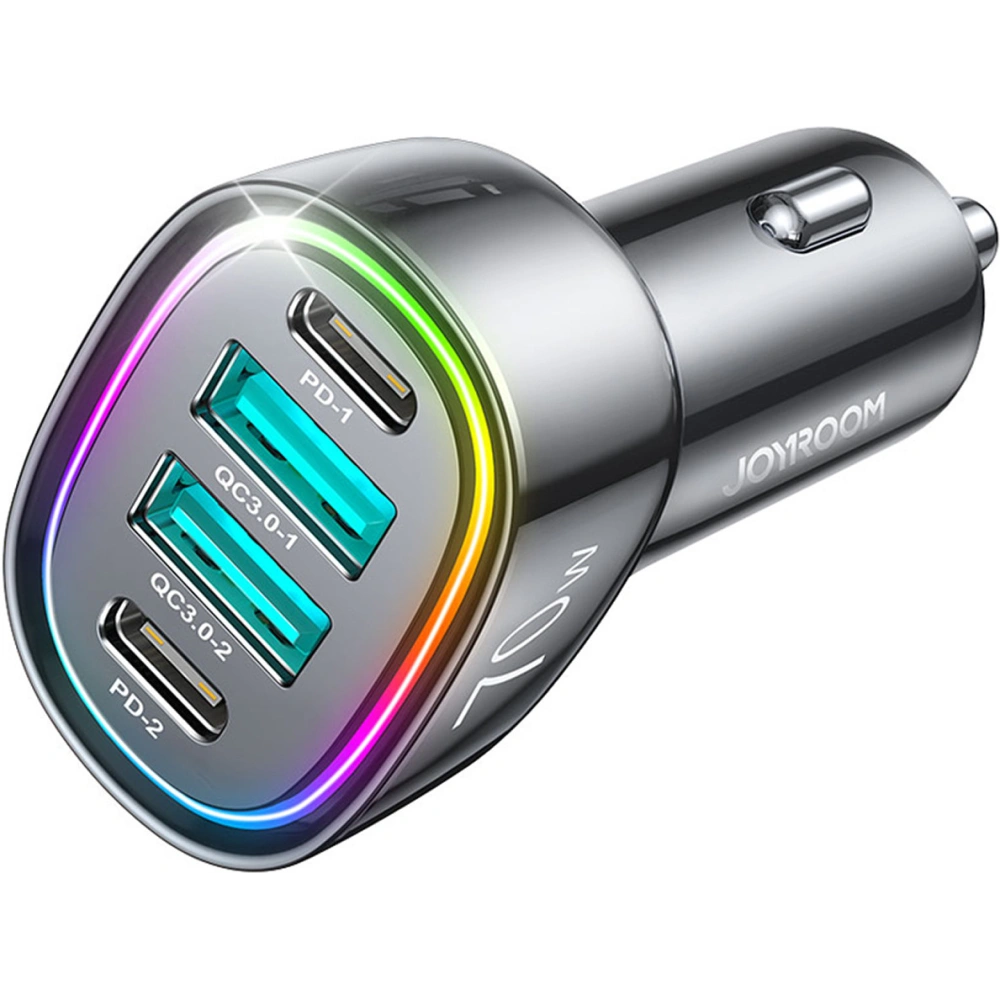 Hurtownia GSM - Autós töltő Joyroom JR-CL29 70W 2x USB-C, 2x USB-A fekete - JYR637 - {ean13} - Hurt