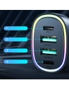 Hurtownia GSM - Autós töltő Joyroom JR-CL29 70W 2x USB-C, 2x USB-A fekete - JYR637 - {ean13} - Hurt