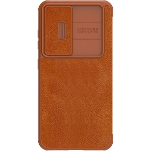 Hurtownia GSM - Etui Nillkin Qin Leather Pro Samsung Galaxy S23+ Plus maro - NLK1008 - {ean13} - Hurt