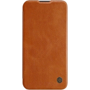 Hurtownia GSM - Etui Nillkin Qin Leather Pro Samsung Galaxy S23+ Plus maro - NLK1008 - {ean13} - Hurt