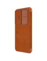 Wholesale Case Nillkin Qin Leather Pro Samsung Galaxy S23+ Plus brown - NLK1008 - {ean13} - Hurt