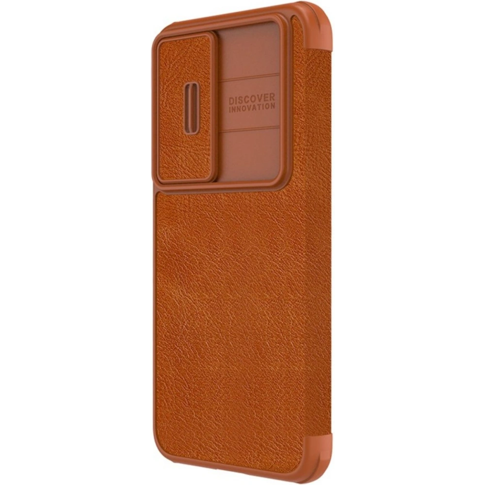 Wholesale Case Nillkin Qin Leather Pro Samsung Galaxy S23+ Plus brown - NLK1008 - {ean13} - Hurt