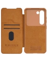 Wholesale Case Nillkin Qin Leather Pro Samsung Galaxy S23+ Plus brown - NLK1008 - {ean13} - Hurt